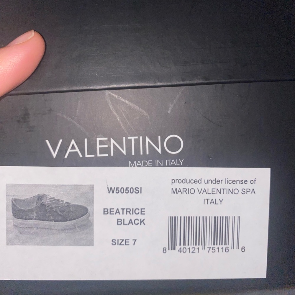 Valentino by Mario Beatrice leather sneaker